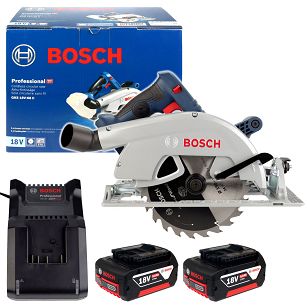 Pilarka tarczowa GKS 18V-68 C BOSCH BITURBO 2x5,0Ah