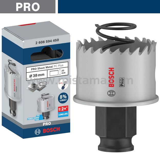 Piła otwornica 38mm Sheet Metal BOSCH PRO