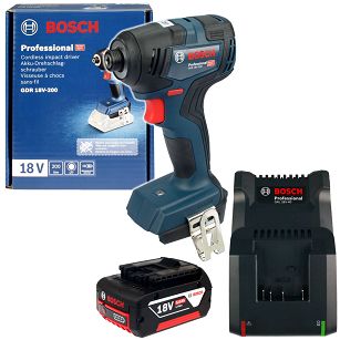 Klucz udarowy GDR 18V-200 BOSCH 1x5,0Ah