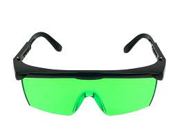 Okulary zielone do pracy z laserem
