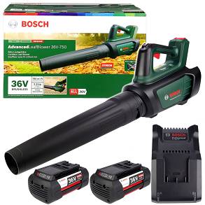 Akumulatorowa dmuchawa do liści AdvancedLeafBlower 36V-750 BOSCH 2x4,0Ah