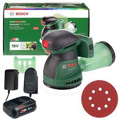 Szlifierka mimośrodowa UniversalOrbit 18V-20 BOSCH 1x2,5Ah