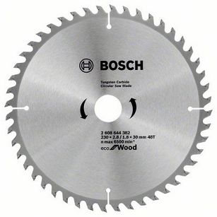 Tarcza pilarska 230/30mm Eco for Wood BOSCH (48 zębów)
