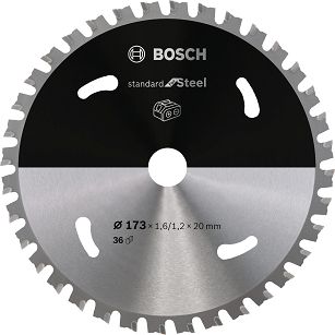 Tarcza pilarska 173/20mm Standard for Steel BOSCH (36 zębów)