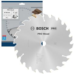 Tarcza widiowa do drewna 184/16mm BOSCH PRO (24 zęby)