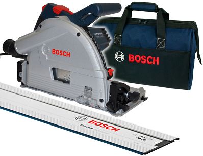 Pilarka zagłębiarka GKT 55 GCE BOSCH TORBA + szyna FSN 1600