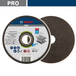 Tarcza korundowa 125/1,0mm BOSCH (Expert for INOX)