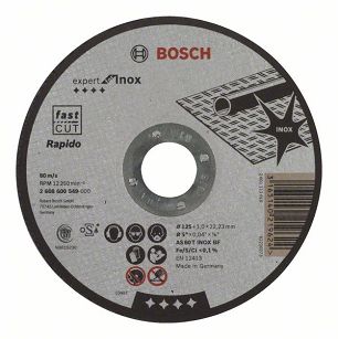 Tarcza korundowa 125/1,0mm BOSCH (Expert for INOX)