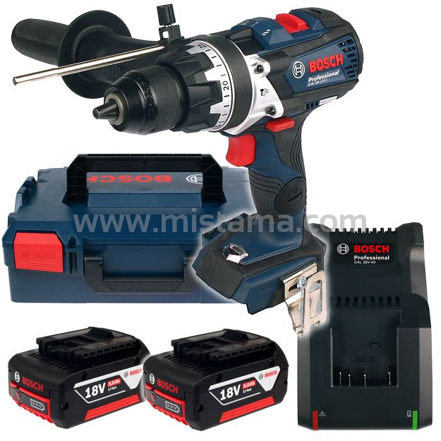 Wkrętarka udarowa GSB 18V-110 C BOSCH 2x4,0Ah L-BOXX