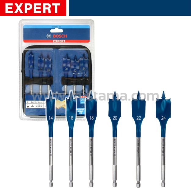 Zestaw 6 wierteł do drewna Self Cut Speed BOSCH EXPERT
