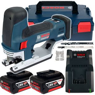 Wyrzynarka GST 18V-155 SC BOSCH L-BOXX 2x4,0Ah