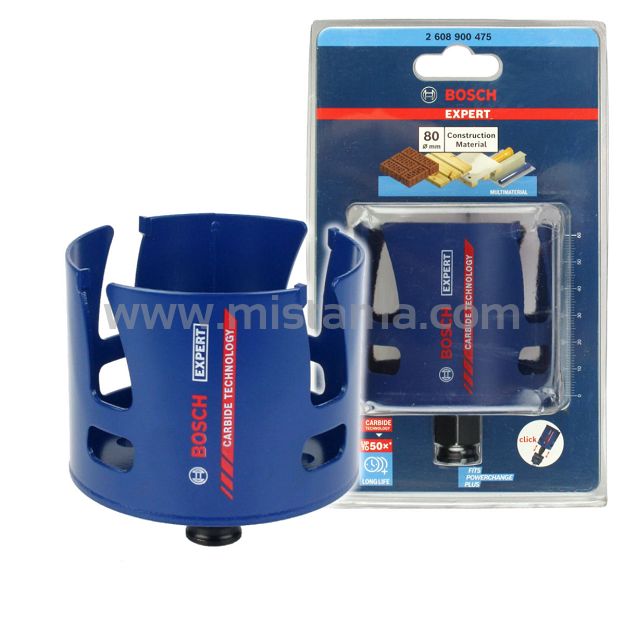 Piła otwornica 80mm Construction Material BOSCH EXPERT