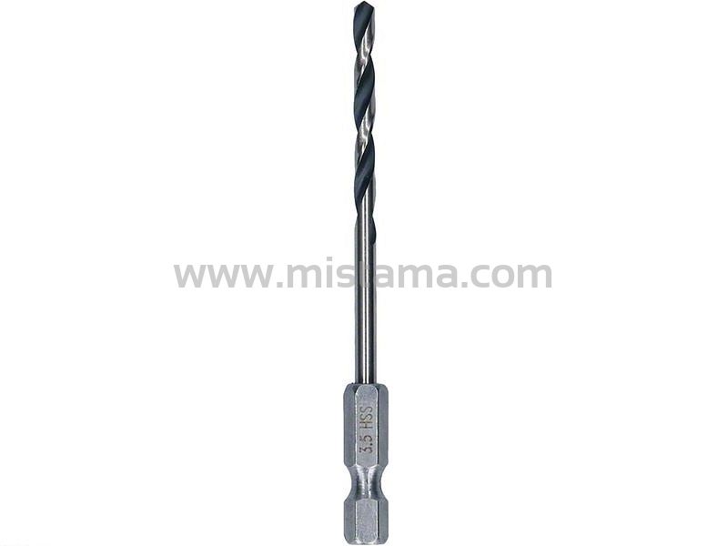 Wiertło kręte HSS-PointTeQ HEX 3,5 mm BOSCH 