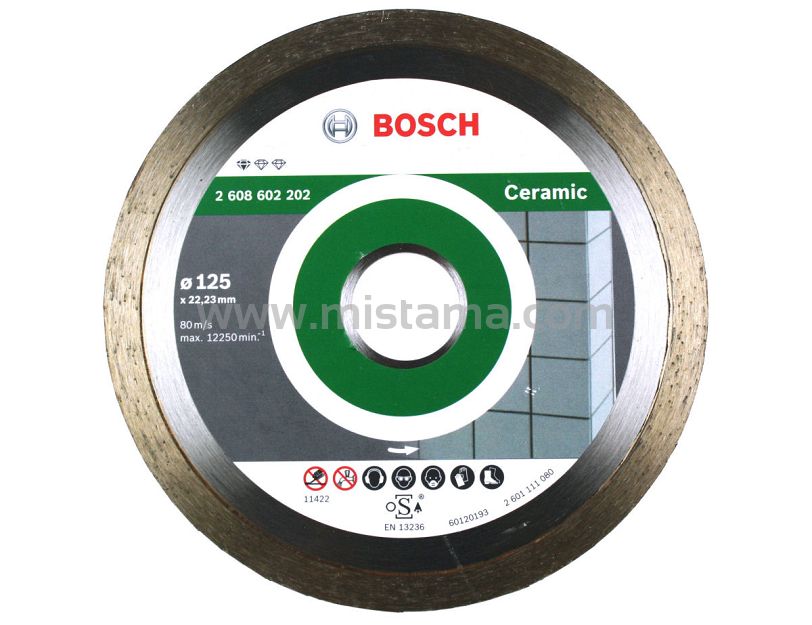 Tarcza diamentowa 125 mm BOSCH (ceramika, gres, marmur)