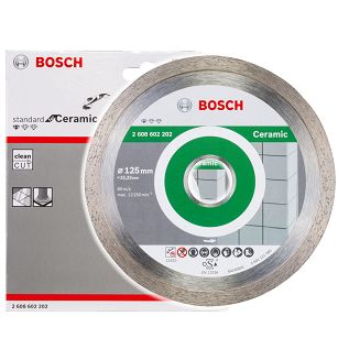 Tarcza diamentowa 125 mm BOSCH (ceramika, gres, marmur)