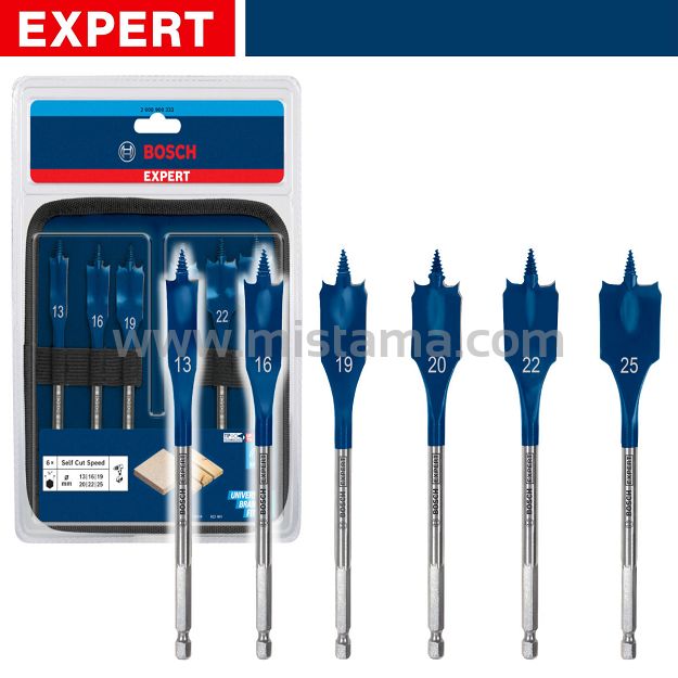 Zestaw 6 wierteł do drewna Self Cut Speed BOSCH EXPERT