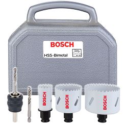 6-częściowy zestaw pił otwornic PROGRESSOR 25-68 mm BOSCH stal drewno pcv