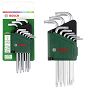 Zestaw 9 kluczy torx TX BOSCH + etui