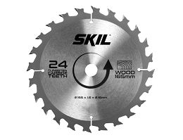 Tarcza widiowa 165mm 24 zęby SKIL (do 3550)
