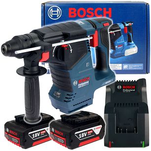 Akumulatorowy młot GBH 187-LI BOSCH 2x4,0Ah