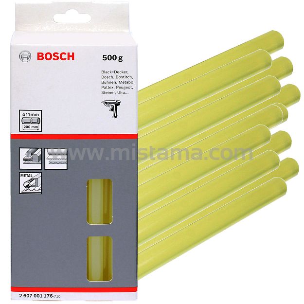 Klej 11x200mm 500g BOSCH (żółty)