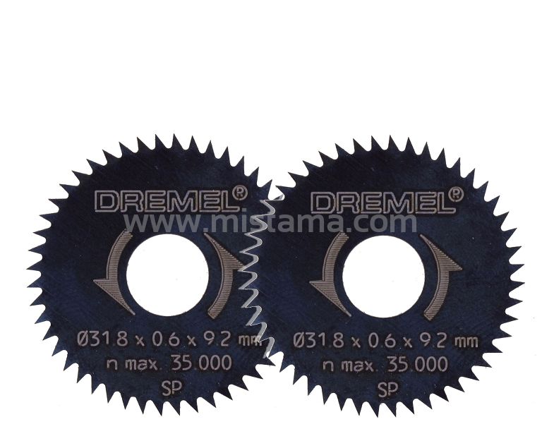 Tarcza do cięcia wzdłużnego 31,8mm 546 DREMEL (2 sztuki)