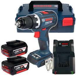 Wkrętarka GSR 18V-90 C BOSCH 2x4,0Ah L-BOXX