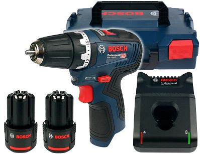Wkrętarka GSR 12V-35 BOSCH 2x3,0Ah L-BOXX