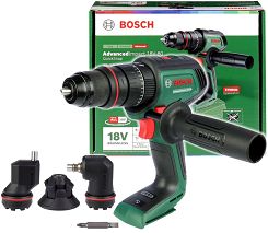 Wkrętarka z udarem 18V ADVANCEDIMPACT 18V-80 BOSCH BEZSZCZOTKOWA (korpus) + 4 uchwyty