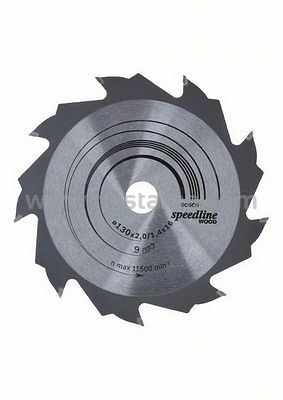 Tarcza pilarska 136/16mm Speedline Wood BOSCH (9 zębów)