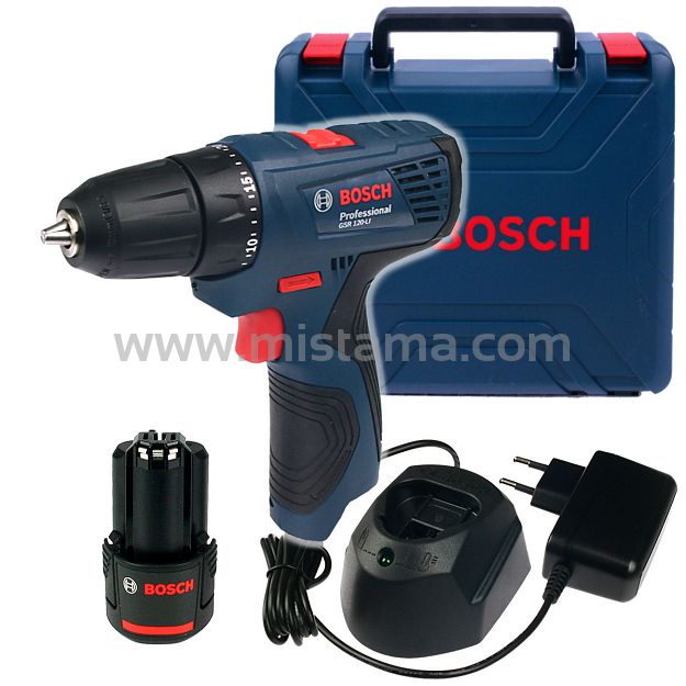Wkrętarka GSR 120-LI BOSCH 1x2,0Ah + walizka