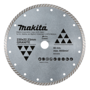 Tarcza diamentowa 230 mm MAKITA (twardy beton/granit) WYPRZEDAŻ