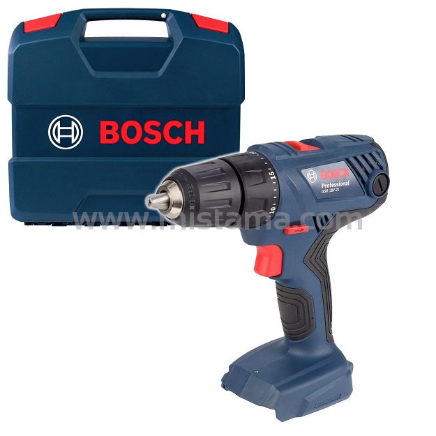 Wkrętarka 55Nm GSR 18V-21 BOSCH (korpus) + walizka