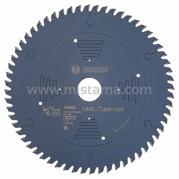 Tarcza pilarska 216/30mm Best for Laminate BOSCH (60 zębów)