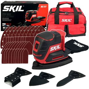 Szlifierka oscylacyjna 3720 4w1 20V SKIL (korpus) + torba + osprzęt