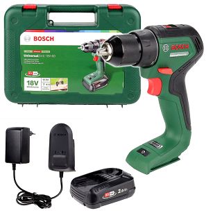 Wkrętarka 60Nm UniversalDrill 18V-60 BOSCH 1x2,0Ah + walizka
