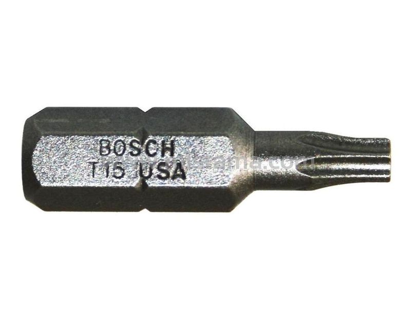 Bit hartowany TORX 15 Extra-Hart BOSCH