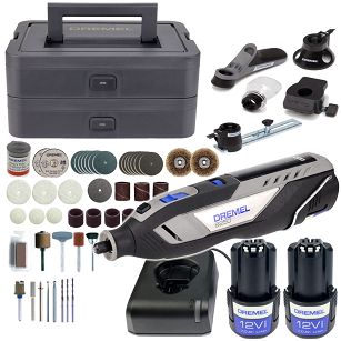 Szlifierka 12V DREMEL 8250 Platinum 2x2,0Ah + 5/65 akcesoriów