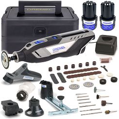Szlifierka 12V DREMEL 8250 Platinum 2x2,0Ah + 5/65 akcesoriów