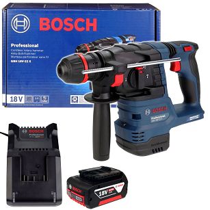 Akumulatorowy młot GBH 18V-22 X ONE CHUCK BOSCH 1x5,0Ah