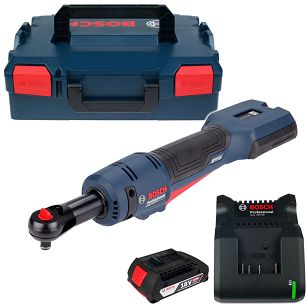 Kątowy klucz grzechotkowy 3/8" GRC 18V-60 BOSCH L-BOXX 1x2,0Ah