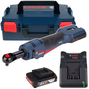 Kątowy klucz grzechotkowy 3/8" GRC 18V-60 BOSCH L-BOXX 1x2,0Ah