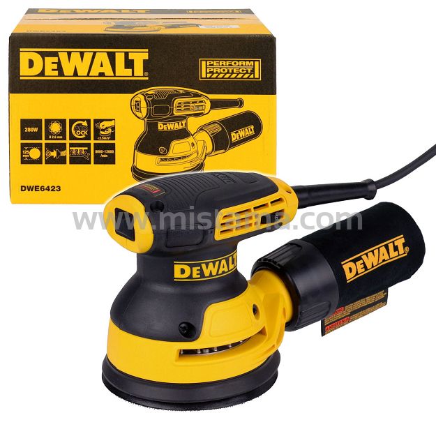 Szlifierka mimośrodowa 280W DWE6423 DEWALT