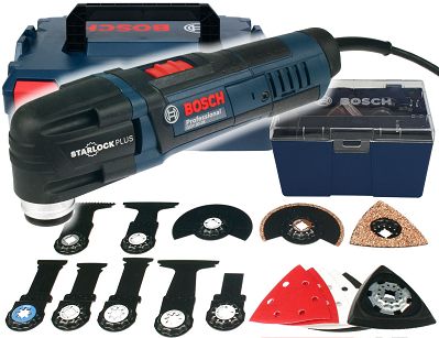 Narzędzie wielofunkcyjne GOP 30-28 BOSCH L-BOXX + osprzęt