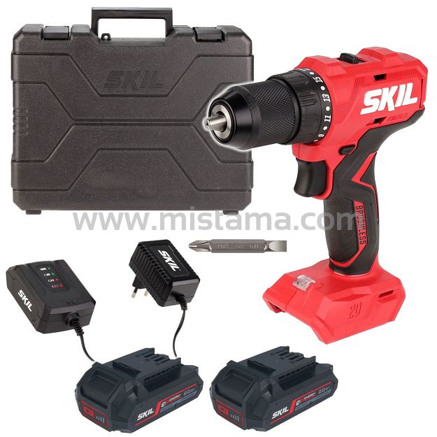 Wkrętarka 3011 20V 55Nm SKIL 2x2,0Ah + walizka