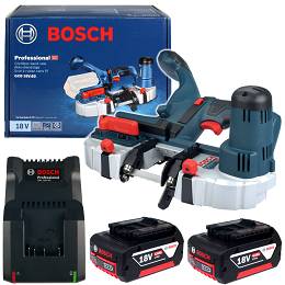 Pilarka taśmowa akumulatorowa GCB 18V-63 BOSCH 2x4,0Ah