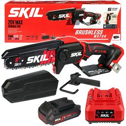 Akumulatorowa piła łańcuchowa do gałęzi 20V 0512 SKIL bezszczotkowa 1x2,0Ah