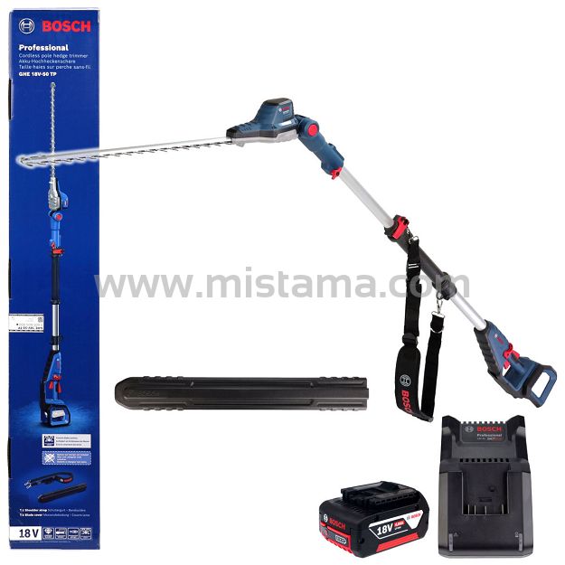 Sekator akumulatorowy na wysięgniku GHE 18V-50 TP BOSCH 1x4,0Ah