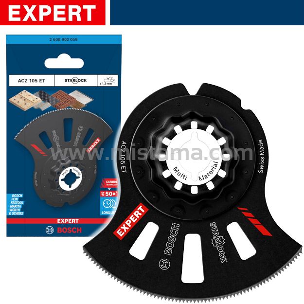 Brzeszczot ACZ 105 ET BOSCH EXPERT (starlock)