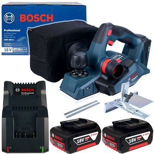 Strug akumulatorowy GHO 185-LI BOSCH 2x5,0Ah